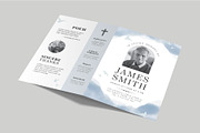 Watercolor Blue Sky Funeral Service, a Flyer Template by BrandPacks (Thumbnail 4 of 6)