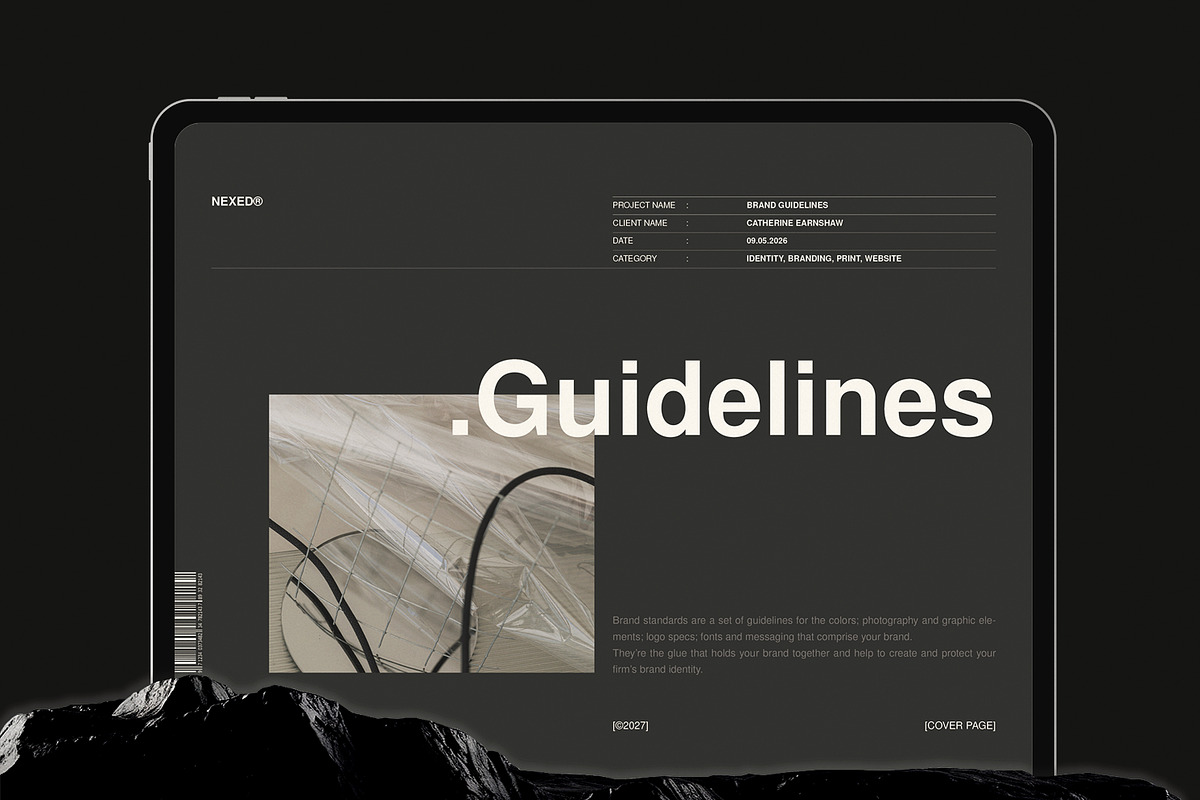 Brand Guidelines Design Template, a Brochure Template by Studio Monova (Photo 4 of 19)