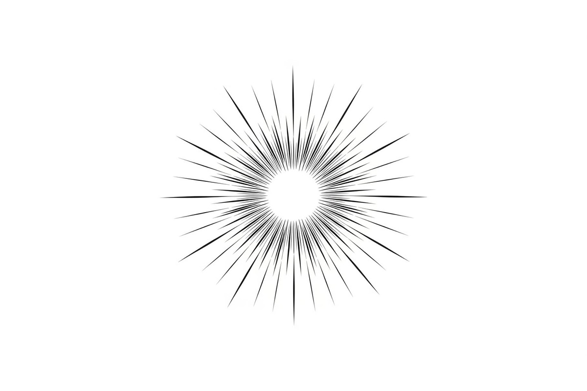 Sunburst Rays Vector Bundle Bundle, an Illustration by yasushie (Photo 7 of 31)