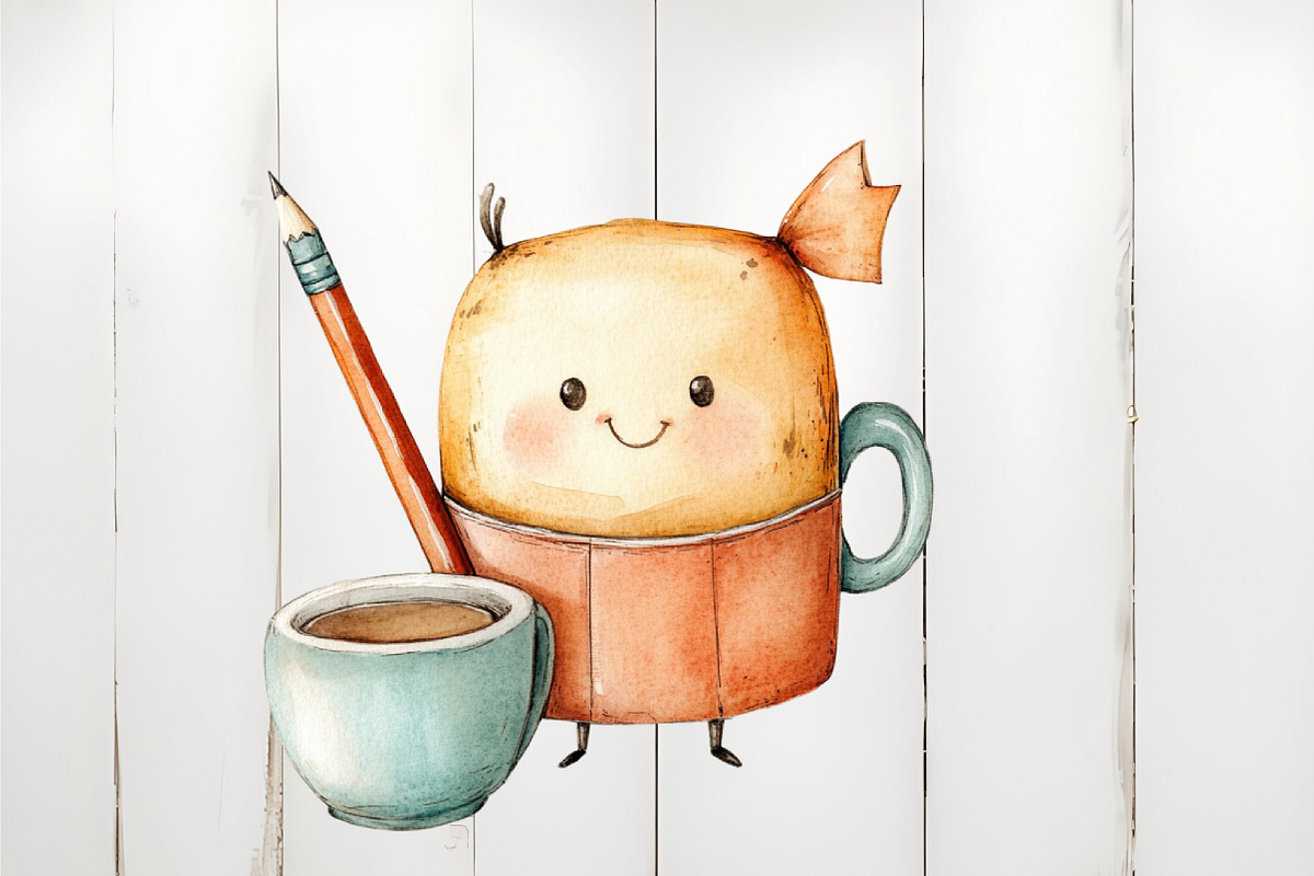 Back to School pencils Clipart, an Illustration by Watercolor design (Photo 4 of 6)