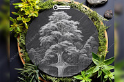 Bald Cypress Tree South Georgia Lake, a Background Graphic by LaseredNinja (Thumbnail 6 of 7)