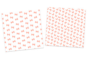 Peach Pattern. Abstract Pattern