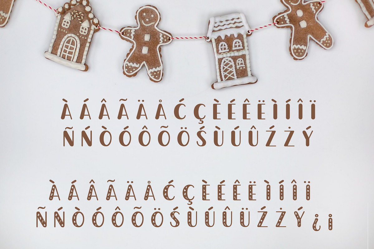 Christmas Cookie Cutters Font, a Handwritten Font by Stacy's Digital Designs (Photo 4 of 8)
