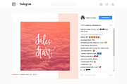 Pink Peach Social Media Designs, a Social Media Template by Creatoly (Thumbnail 4 of 5)