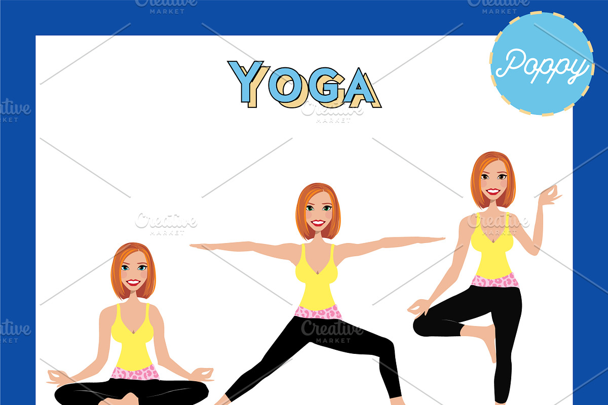 Yoga Teacher Portrait Creator, a Person Illustration by Lauren Lesley Studio (Photo 32 of 43)