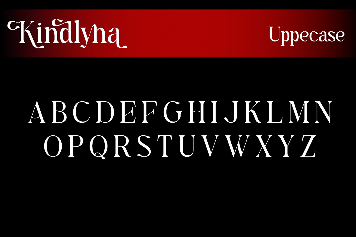 Kindllyna - Modern Serif Font, a Serif Font by Rishsketch (Photo 7 of 13)