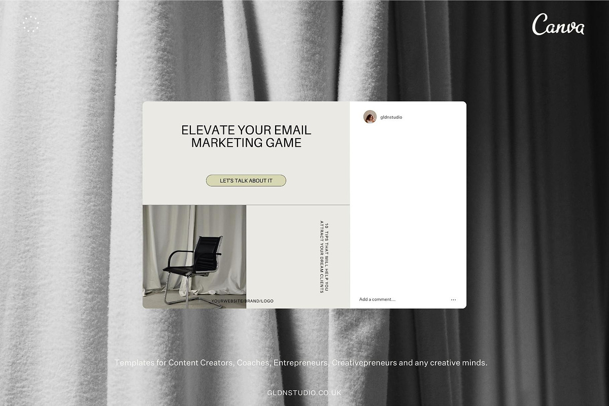 Canva Social Media Templates | Mona, a Social Media Template by GLDN Studio (Photo 7 of 8)