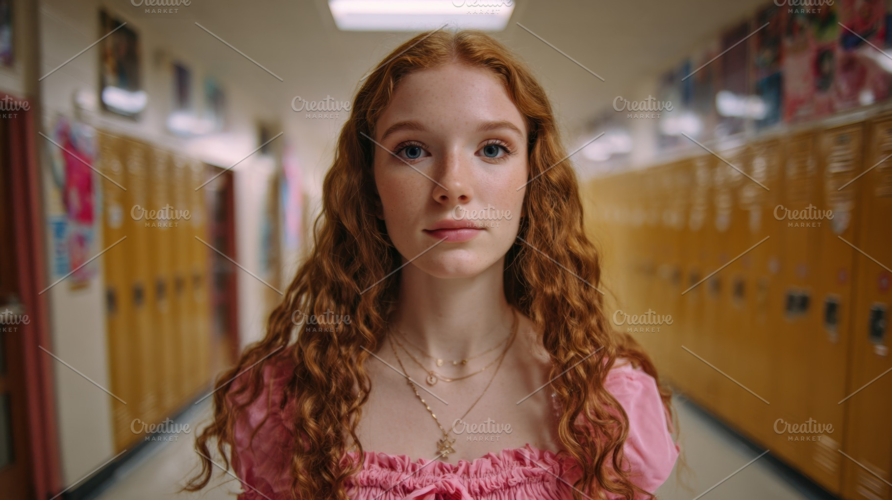 Student in school hallway during day, a Photo by Beautiful things