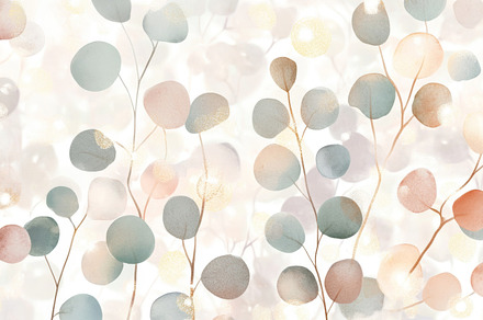 Delicate floral pattern suitable for natural background, a Photo by Dvoevnore photos