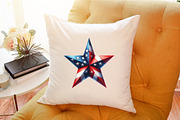 American Patriotic Star Clipart, an Illustration by Sublimation Artist (Thumbnail 6 of 6)