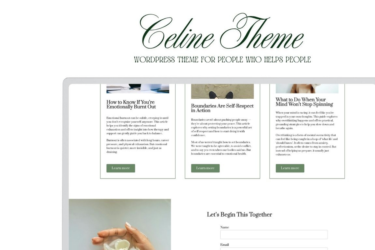 Wordpress Template for Coaches preview 4