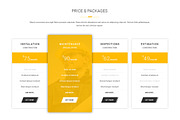 Construction HTML Landing Page, a Landing Page Template by oLanding (Thumbnail 3 of 5)