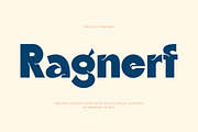 Ragnerf - Grotesk Bold Display Font, a Sans Serif Font by Kahade Studio (Thumbnail 1 of 12)