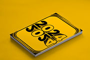 2024 typography style cover design, a Poster Template by NJ Himel (Thumbnail 18 of 18)