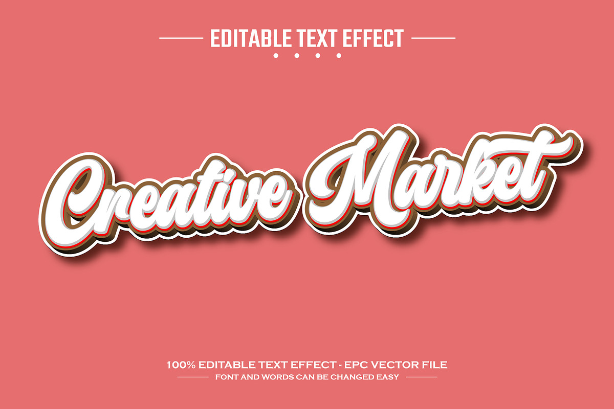 It's done 3D editable text effect, a Layer Style Add-On by nicemorning (Photo 3 of 3)