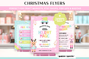Pastel Christmas Marketing Flyers, a Flyer Template by Sparkle & Speckle (Thumbnail 2 of 6)