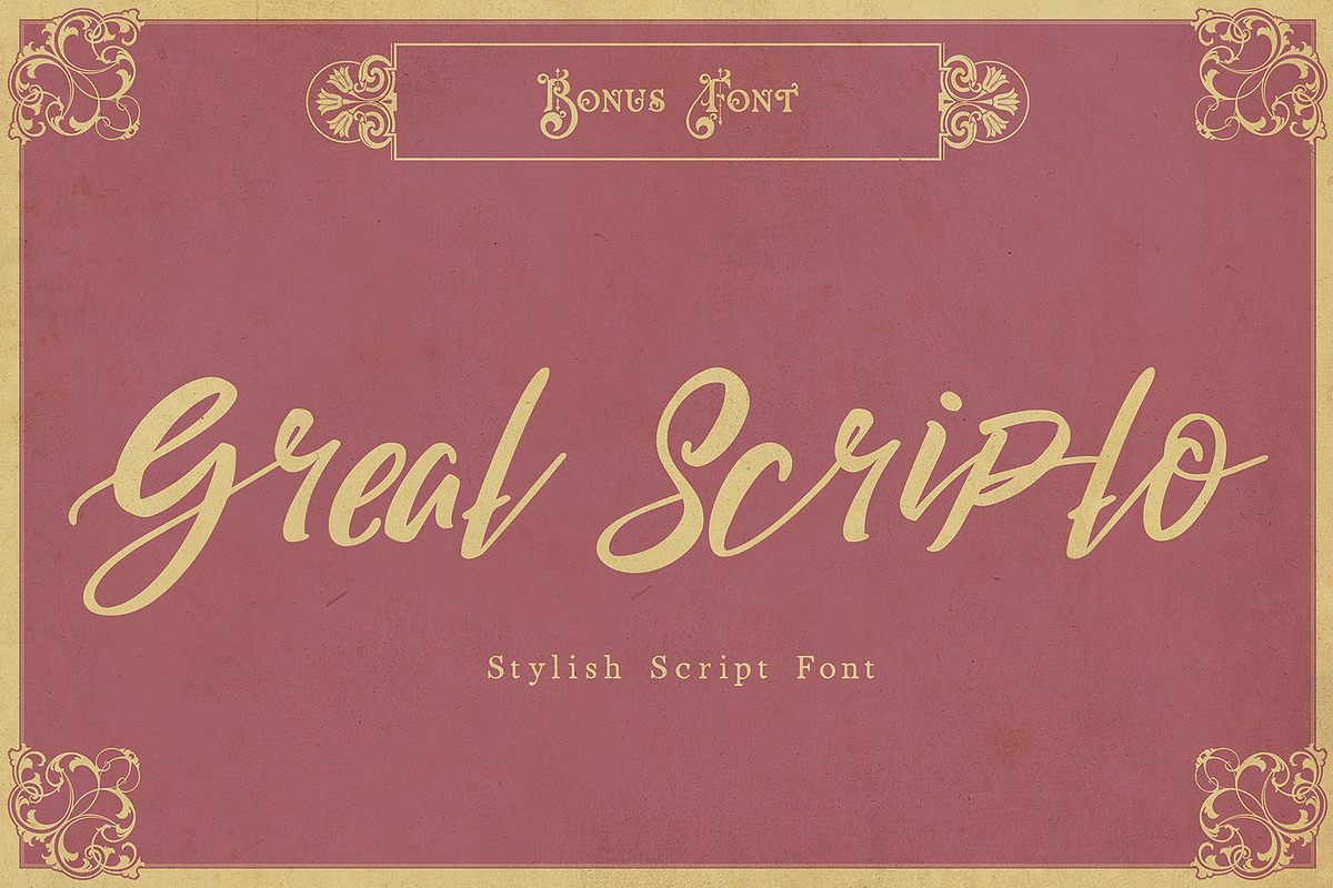 Renaissance Garden - Layered font preview 7
