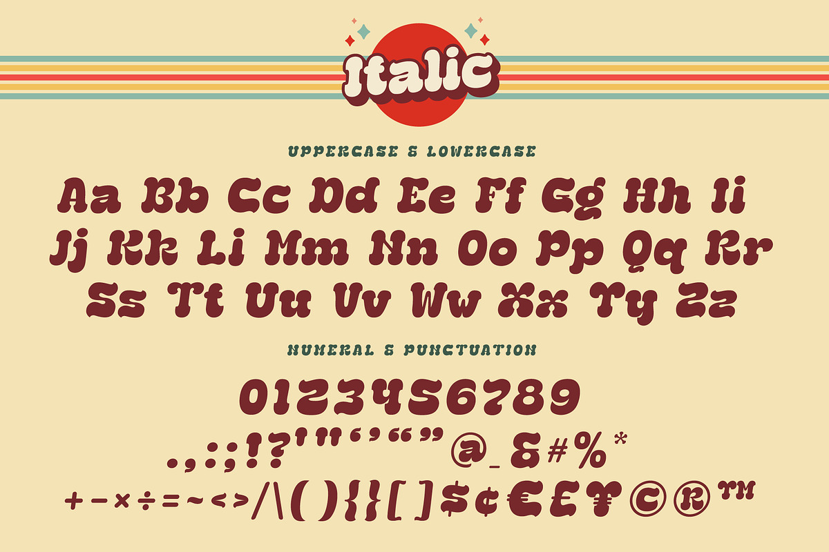 Retro Lover Font, a Handwritten Font by KengGraphic (Photo 10 of 10)