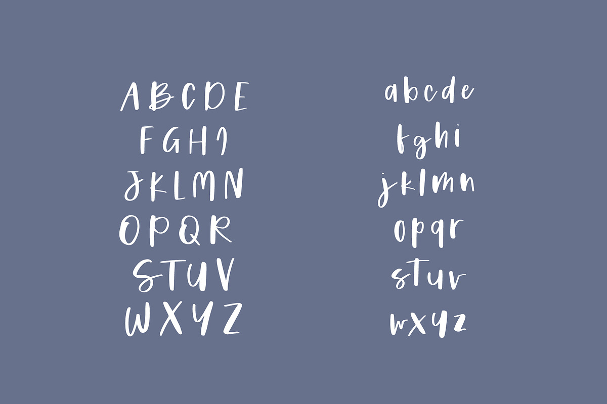 Without | Handwritten Font, a Script Font by Artstudio (Photo 5 of 6)
