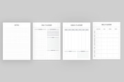 Ultimate Monthly Planner 2023-2024, a Stationery Template by Design Zone (Thumbnail 5 of 5)