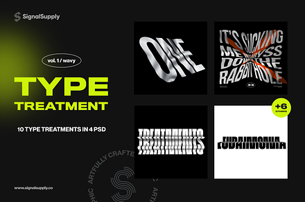 TYPE TREATMENT - Vol.1 Wavy