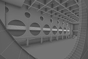 Public Hall Interior, an Architecture 3D Model by 3DNUTS (Thumbnail 9 of 13)