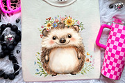 Sweet Woodland Floral Animal, an Illustration by CreationArt (Thumbnail 9 of 9)