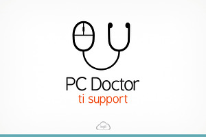 PC Doctor Logo Template