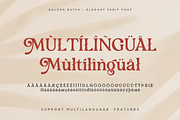 Golden Batch - Elegant Serif Font, a Serif Font by Shakira Studio (Thumbnail 10 of 10)