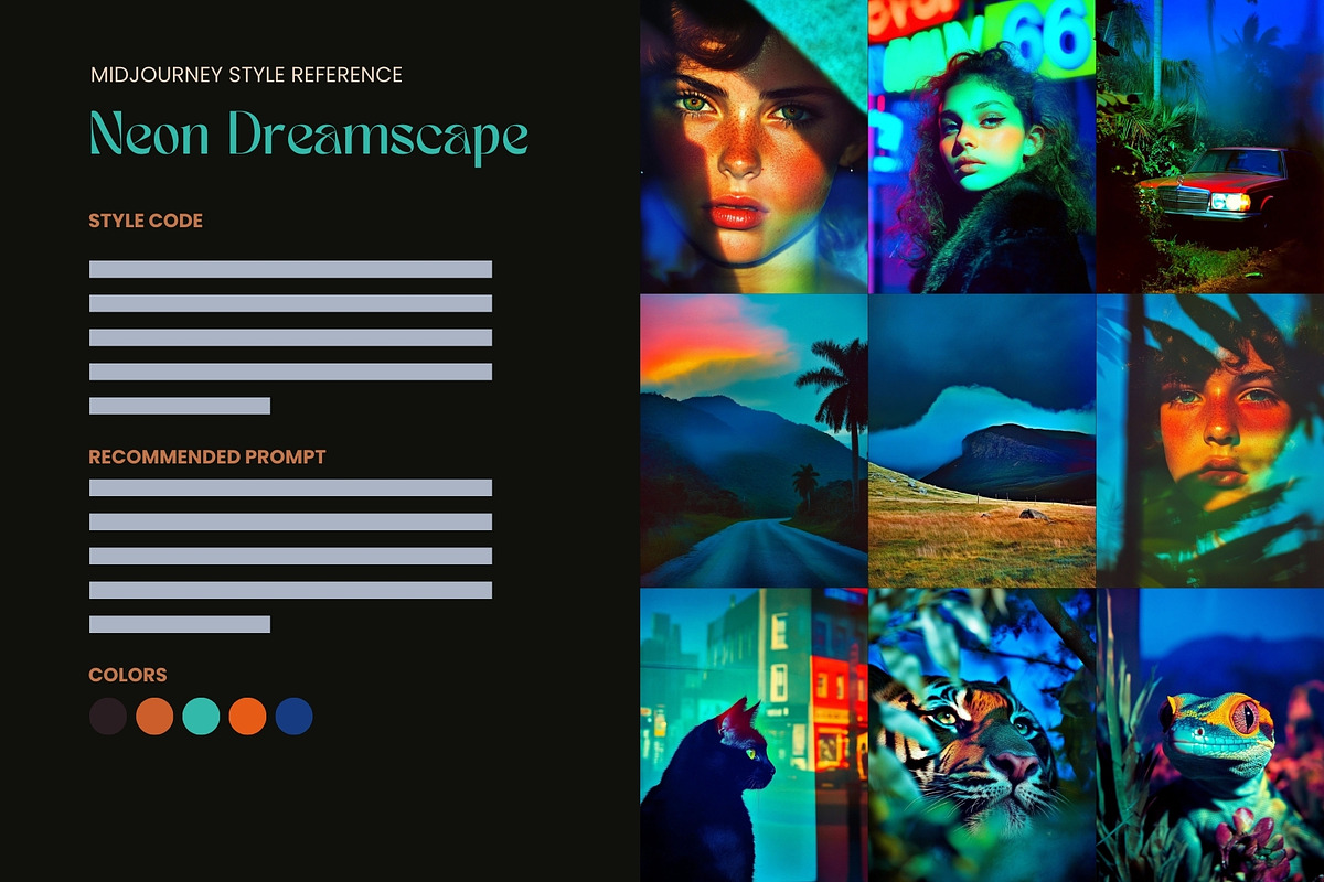 Neon Dreamscape Midjourney Style, an Arts & Entertainment Photo by Artimind Studio (Photo 3 of 9)
