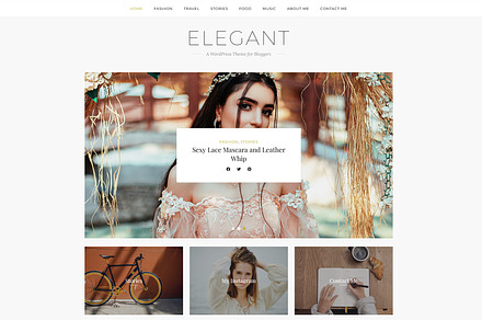 Minimal Blog Theme - Elegant