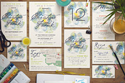 Dreamy Watercolor Wedding Suite III, an Invitation Template by The Wedding Shop (Thumbnail 2 of 10)