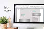 Event Planner Proposal, a Brochure Template by Sabin (Thumbnail 5 of 5)