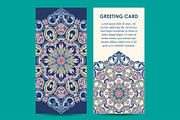 Mandala greeting cards set, a Card Template by Iryna Denysova (Thumbnail 7 of 9)