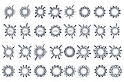 fireworks explosion design vector, a Branding & Logo Template by BARONSTD (Thumbnail 6 of 6)