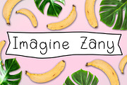 Imagine Zany: a playful font, a Font by Aesthetic Printables (Thumbnail 9 of 10)