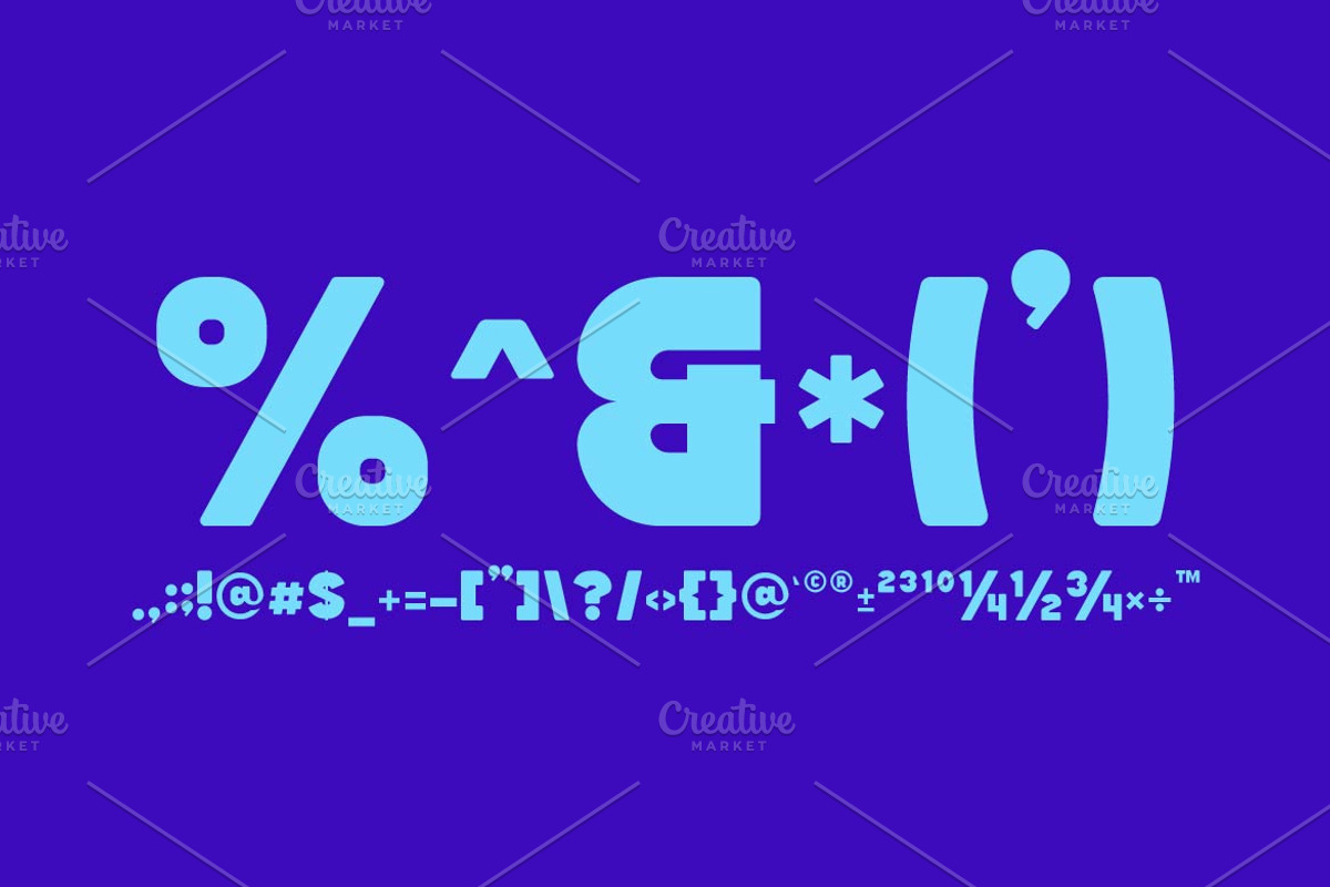 Ubre Retro Sans Font, a Sans Serif Font by Artiveko (Photo 3 of 8)