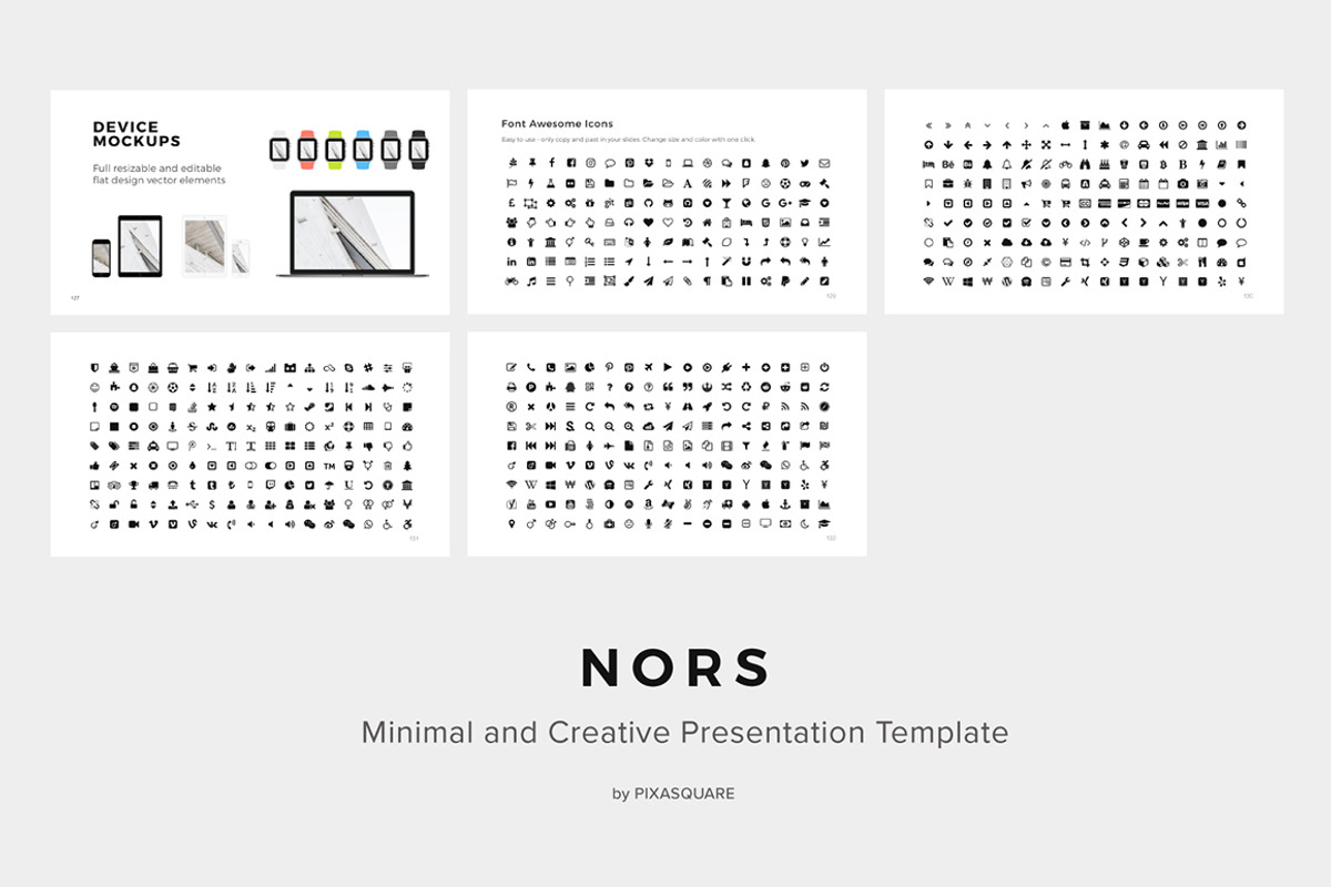 NORS Google Slides Template + Bonus, a Presentation Template by PixaSquare (Photo 19 of 19)