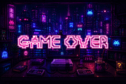 PIXELVOLT Display Typeface, a Sans Serif Font by zerologicstudio (Thumbnail 8 of 8)