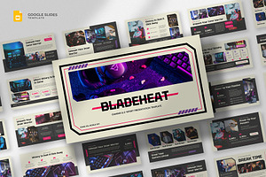 Gaming eSports Google Slides, a Presentation Template by fluffstudio