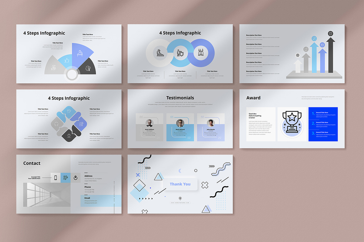 Minimal Business Google Slides, a Presentation Template by GenerousArt (Photo 18 of 18)