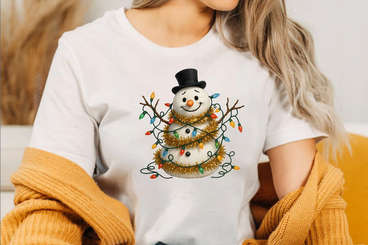 Christmas Snowman Clipart Bundle., an Illustration by SVGArt (Photo 7 of 8)