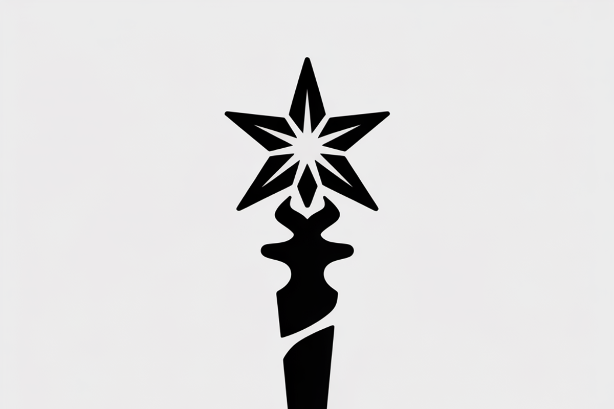 A stylish set of magic wand vector, an Illustration by Amazin_art (Photo 27 of 41)