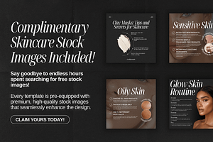 Skincare Coach CANVA Beauty Template