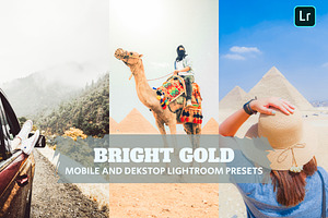 Bright Gold Lightroom Presets