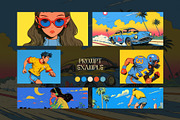 Cartoon Pop Art Illustration Prompt, a Decorative Illustration by Artimind Studio (Thumbnail 5 of 10)