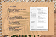 Professional Resume Template Pack, a Resume Template by VictoriousVita (Thumbnail 7 of 8)