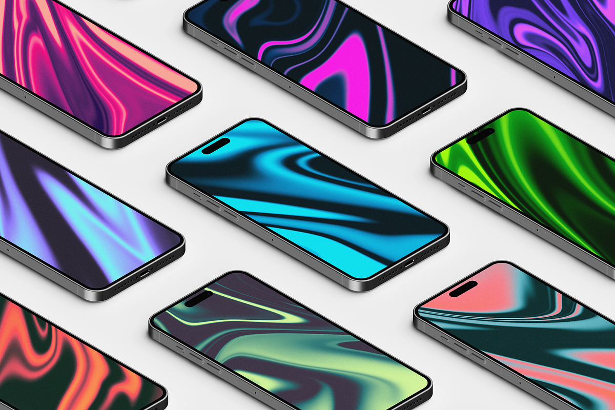 Liquid Gradients - 70 Backgrounds, a Background Graphic by KXIRU (Photo 5 of 7)