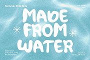 Waterkids - Water Kids style type, a Handwritten Font by delipensil (Thumbnail 5 of 9)