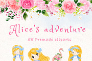 Alice's adventure in wonderland, a Decorative Illustration by heyiamalice (Thumbnail 4 of 14)
